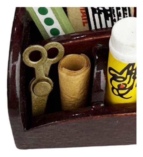 1/12 Box De Casa De Muñecas A Escala Regalos De Cumpleaños