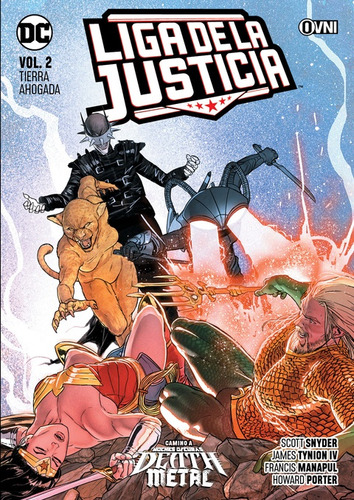 Liga De La Justicia Vol. 2: Tierra Ahogada - Snyder - Jock F