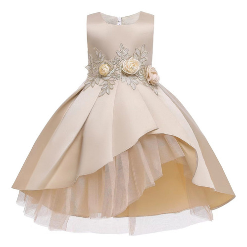 Vestido De Noche Para Niños, Princesa, Boda, Dama De Honor,