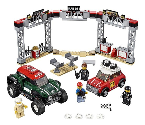 Lego 1967 Speed Champions Mini Cooper S Rally Y 2018 Mini Jo