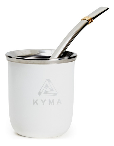 Mate Acero Inoxidable Kyma - Térmico C/bombilla - Colores