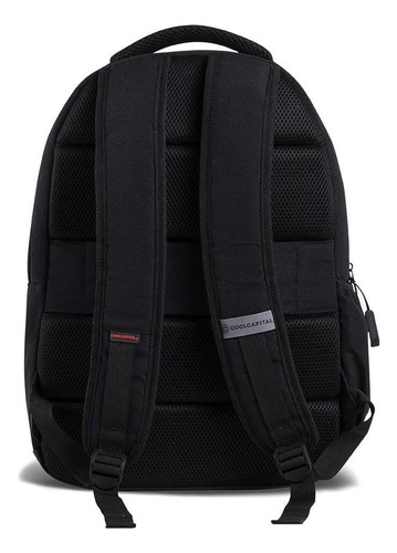 Mochila Laptop De Hasta 15.6 Pulgadas Negra Coolcapital 25l