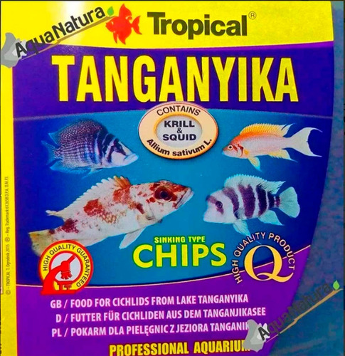 Alimento Cíclido Tanganyika Chips 260 G A Granel