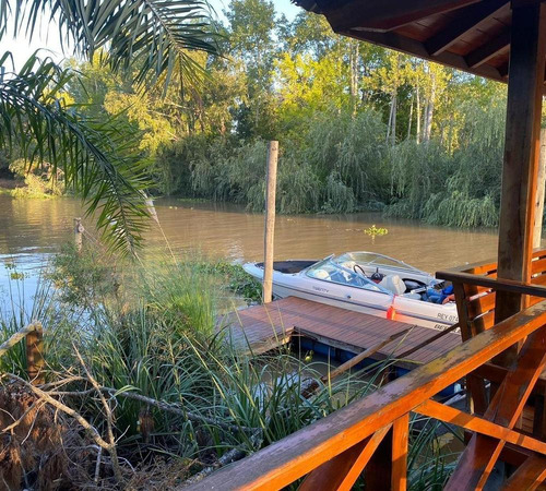 Venta Cabaña Isla El Durazno. Acepta Permuta