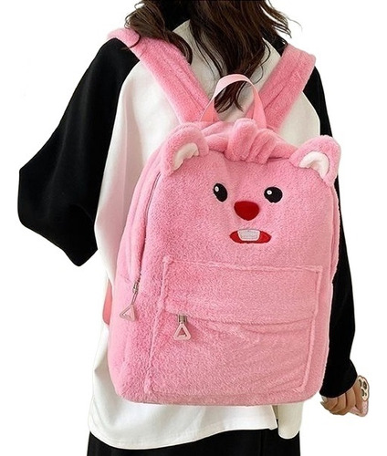 Mochila De Felpa Mochila Loopy Para Niñas Lindas