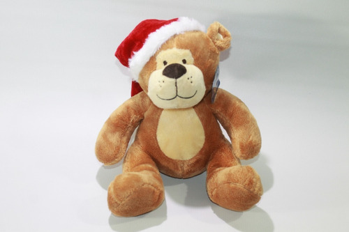 Oso Teddy Bear C/ Gorro Navidad Peluche 25 Cm Tchibo