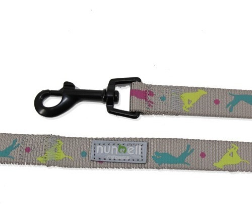 Imagen 2 de 6 de Correa Para Perro Nylon Diferentes Colores 1.40x2 Cm
