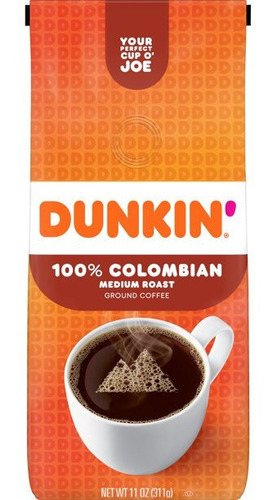 Dunkin Donuts Café Molido 100% Colombiano Importado
