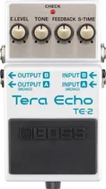 Comprar Boss Te-2 Pedal Compacto Tera Echo Multi-dimensional Estéreo Color Blanco