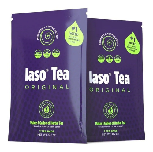 Iaso® Té Original 2 Sobres  Pack Brewed Tea
