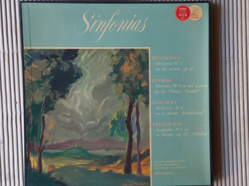 Lp/ Sinfonías// Klemperer Y Otris/ Beethoven, Mozart/ Buen E