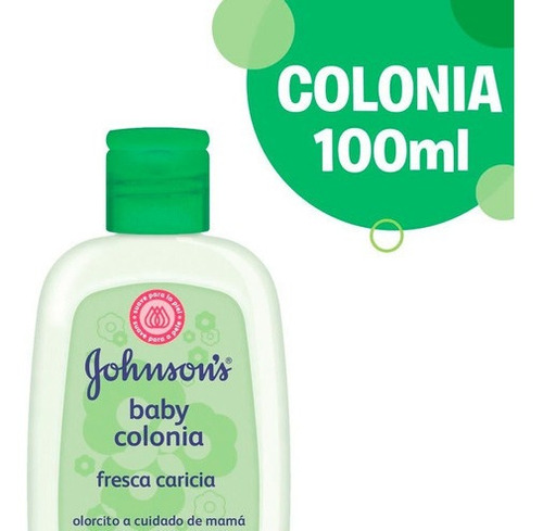 Colonia Para Bebés Johnson Baby Fresca Caricia 100 Ml