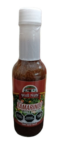 1 Pieza Salsa Well Nuts, Salsa Tamarindo Con Chile Habanero
