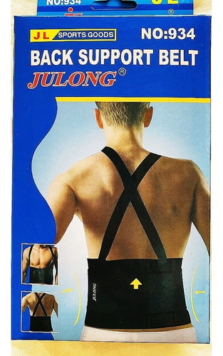 Imagen 3 de 6 de Faja De Trabajo Soporte Lumbar Musculacion Entrenamiento