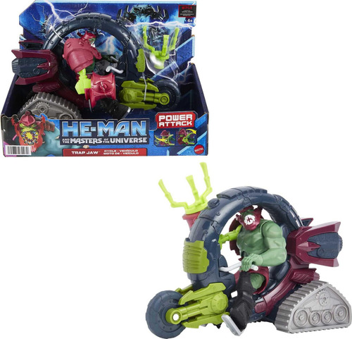 He-man And The Masters Of The Universe Trap Jaw & Vehicle Y