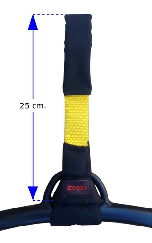 Imagen 1 de 5 de Sujeción Profesional Para Lyra Hoop Y Acrobacia Aérea: 25 Cm