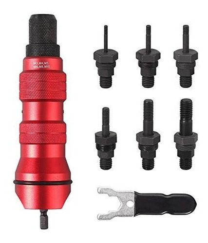 Adaptador Para Remachadora De Tuercas Para Taladro