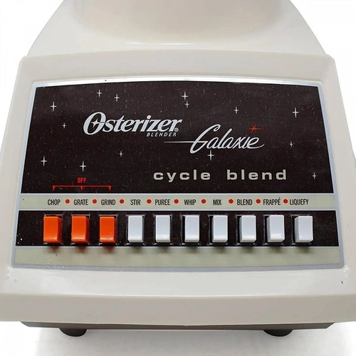 Licuadora Oster Osterizer 1.25l Almendra Vaso Plástico 127v