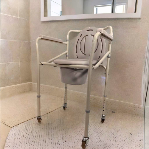 Silla Cómodo Plegable Con Ruedas