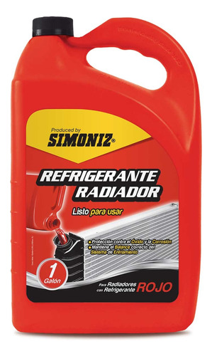 Refrigerante Radiador Proteccion Oxidacion, Corrocion