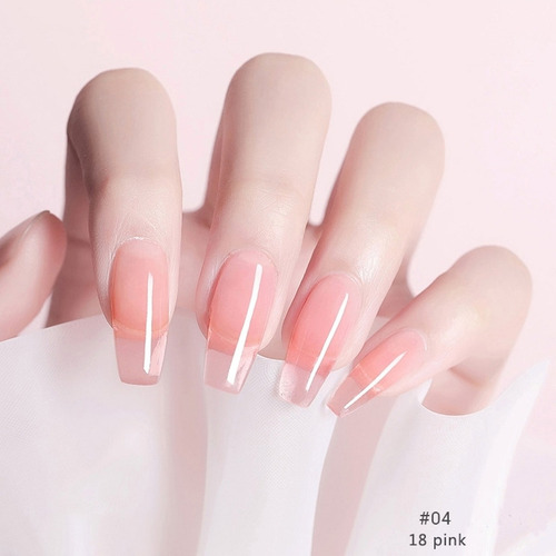 Gel X&d Nude Para Unhas Led Uv 56gr Poligel Xed Natural