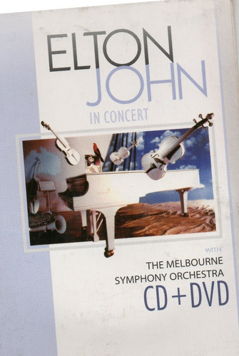 Cd + Dvd Elton John  In Concert  