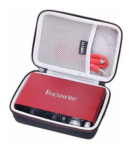 Estuche Rigida Viaje Para Focusrite Scarlett Solo 2i2 2nd