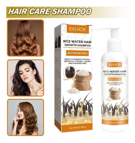 Xinnuo ChampĂș Para El Crecimiento Del Cabello De 200ml Para
