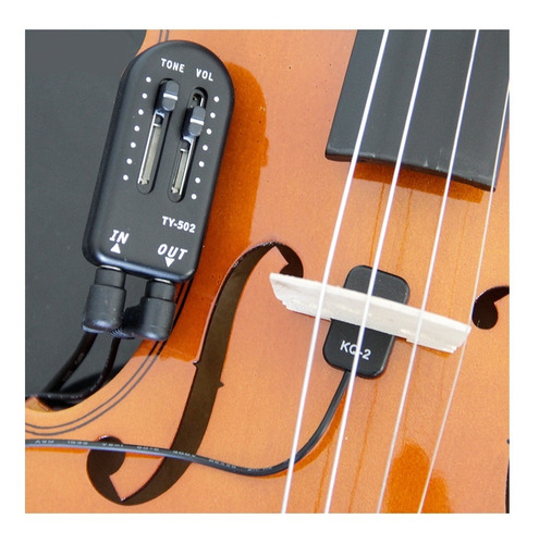 Microfono Para Violin - Violin Pickup - Control De Volumen