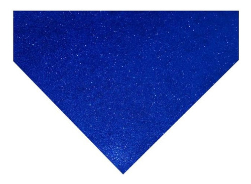 Pliego Goma Eva Glitter 40x60cm Azul Murano