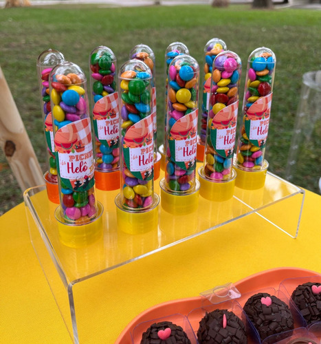 Porta Docinhos De Mesa Baixo Aniversário Para Decoração