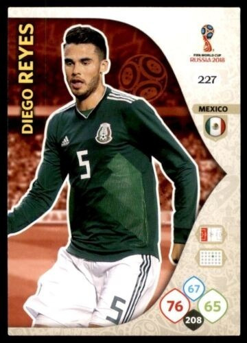 Carta Adrenalyn Xl Mundial Rusia 2018 / Diego Reyes