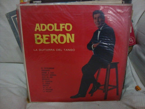 Vinilo Adolfo Beron La Guitarra Del Tango T1