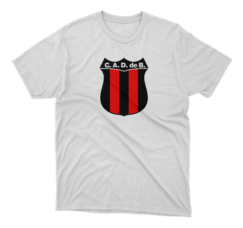 Remera Futbol Defensores De Belgrano Escudo En Pecho Blanca