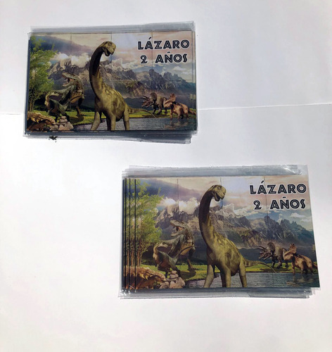 Dinosaurios Jurassic Park Rompecabezas Imantados Souvenirs
