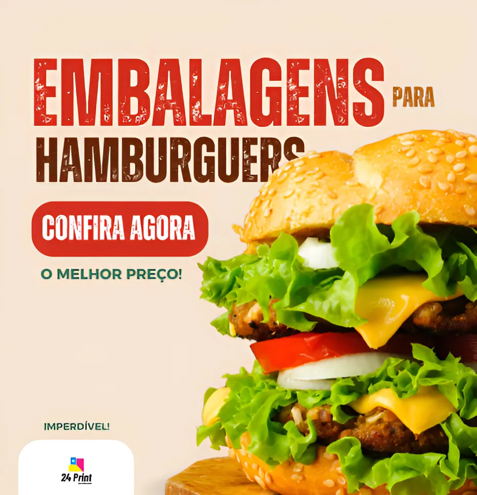 Estilo para seus lanches e  hamburguers 🍔