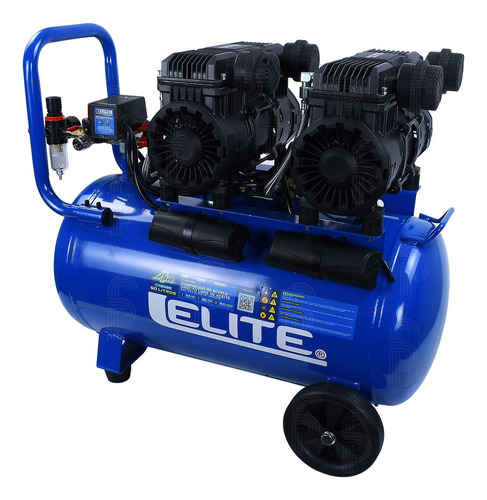 Compresor De Aire Libre De Aceite Elite Ca5035 3.5 Hp 50l Color Azul Fase Eléctrica Monofásica Frecuencia 60 Hz