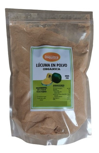 Lúcuma En Polvo Premium Orgánico 250 Gramos
