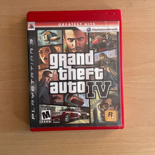 Grand Theft Auto Iv 4 Greatest Hits Ps3