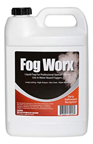 Jugo De Niebla Fogworx - 1 Galón De Líquido De Niebla Orgáni