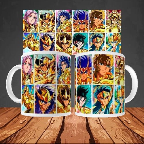 20 Diseños Sublimación Tazas Caballero De Zodiaco