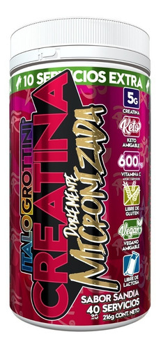 Proteína Isolate Para Ellas 1.2kg + Creatina 40sv Sandia
