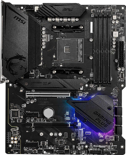 Tarjeta Madre Msi Mpg B550 Gaming Plus, Atx, Am4, Pcie 4.0