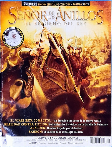 El Señor De Los Anillos Revista Premiere Edic. Esp. 2003 