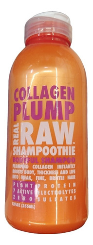 Real Raw Shampoo Collagen Plump Coco Y Aloe Vera 355ml 1pza