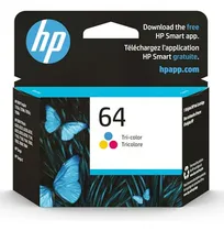 Comprar Cartucho De Tinta Hp 64 Tri-color Compatible Con Impresoras 