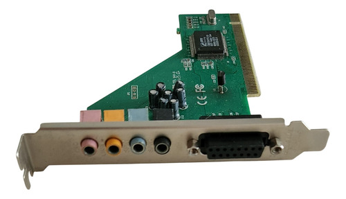 Placa De Sonido Envolvente 3d Pc 4.1 Canales Puerto Midi (Usado)