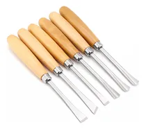 Comprar Juego De Cinceles Para Tallar Madera Gubia 6 Piezas