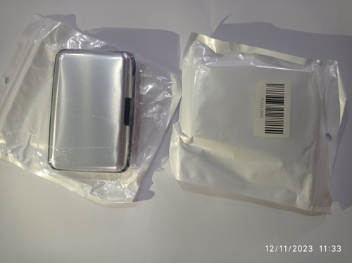 Billetera  Porta Tarjetas De Aluminio Crédito Débito