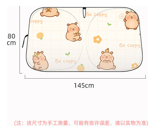 Capybara Park Con Doble Pantalla Anular Grande, Coche Changc